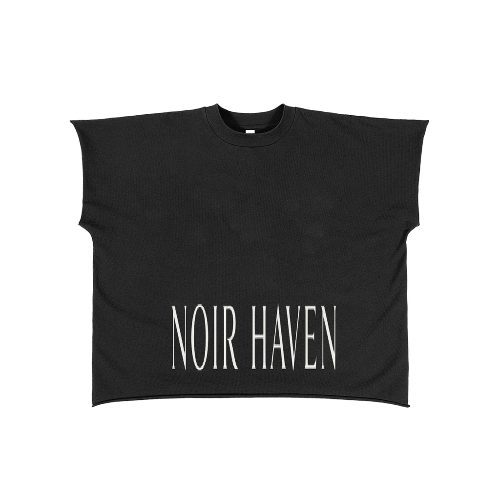 Raw Edge Boxy Non-Shrink T-Shirt
