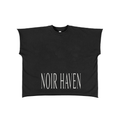 Raw Edge Boxy Non-Shrink T-Shirt