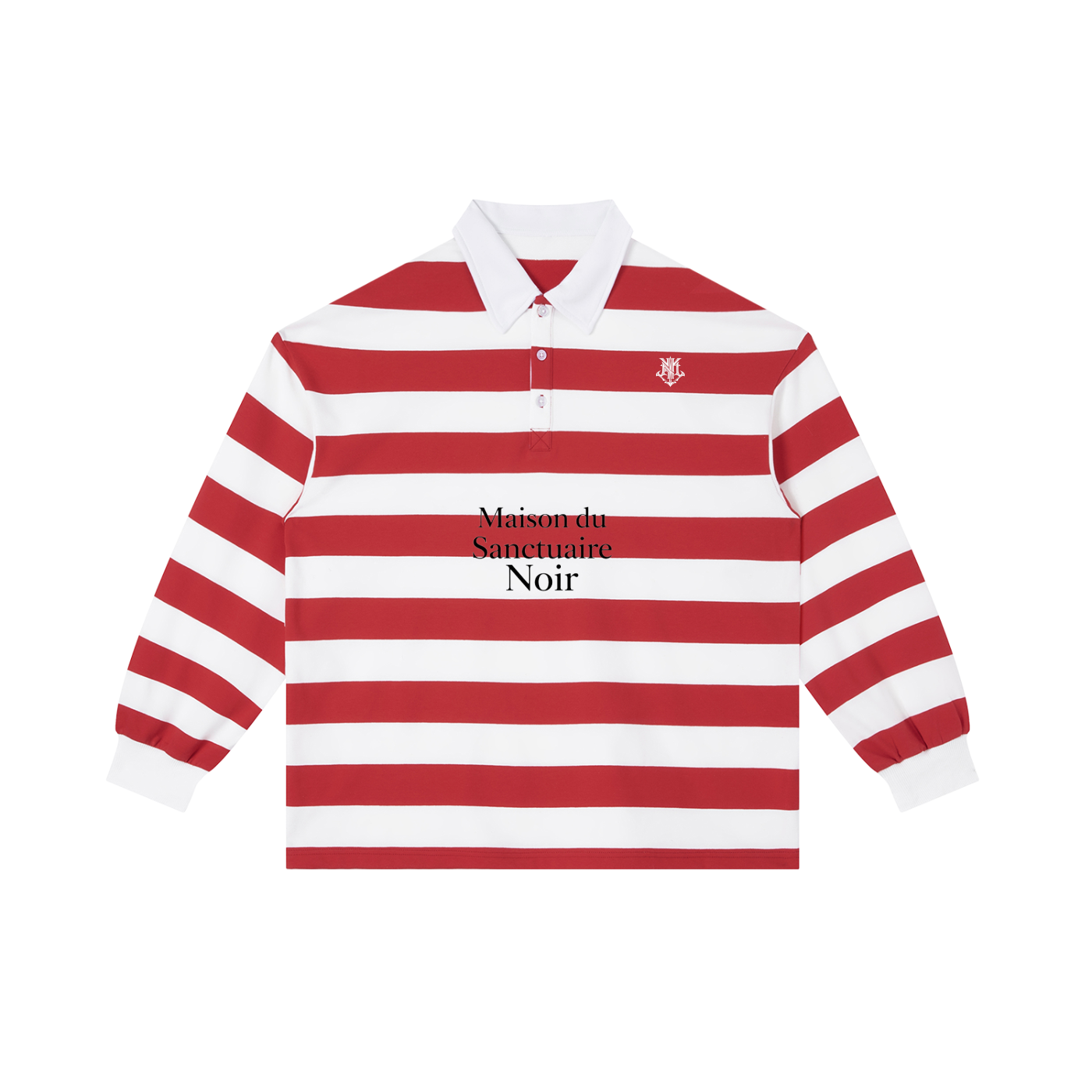 Color Block Stripe Polo Shirt